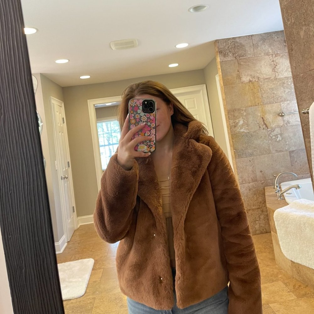 Faux Fur Puffer Jacket